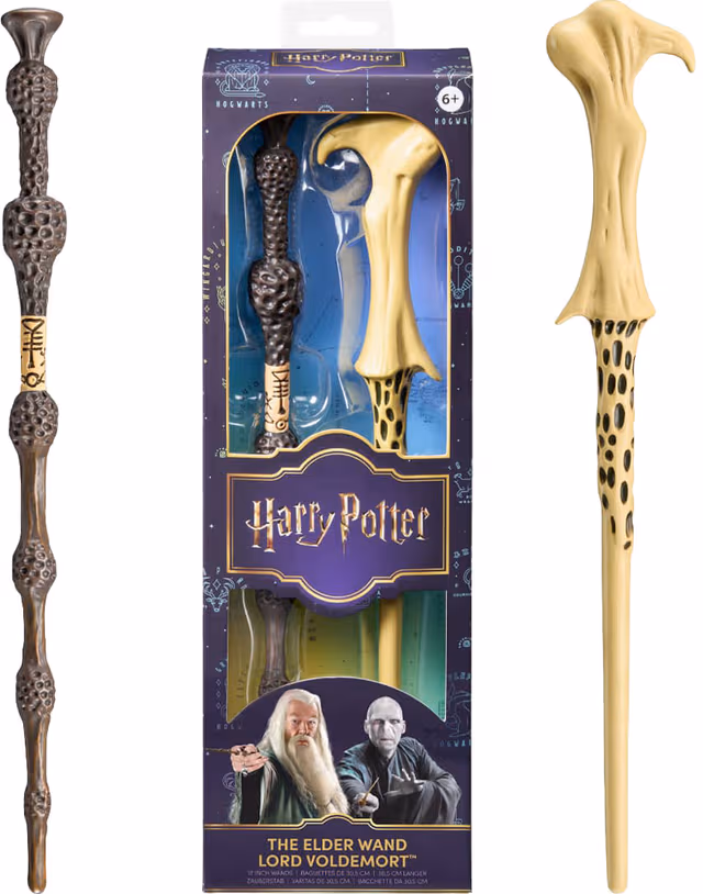 Noble Collection Harry Potter (Elder & Voldemorts trollstav)