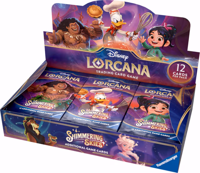 Disney Lorcana samlarkortspel (Gnistrande Himlar)