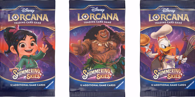 Disney Lorcana kortspel (Shimmering Skies)