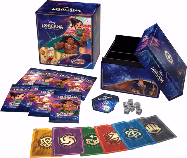 Disney Lorcana kortspel (Gnistrande Himlar)