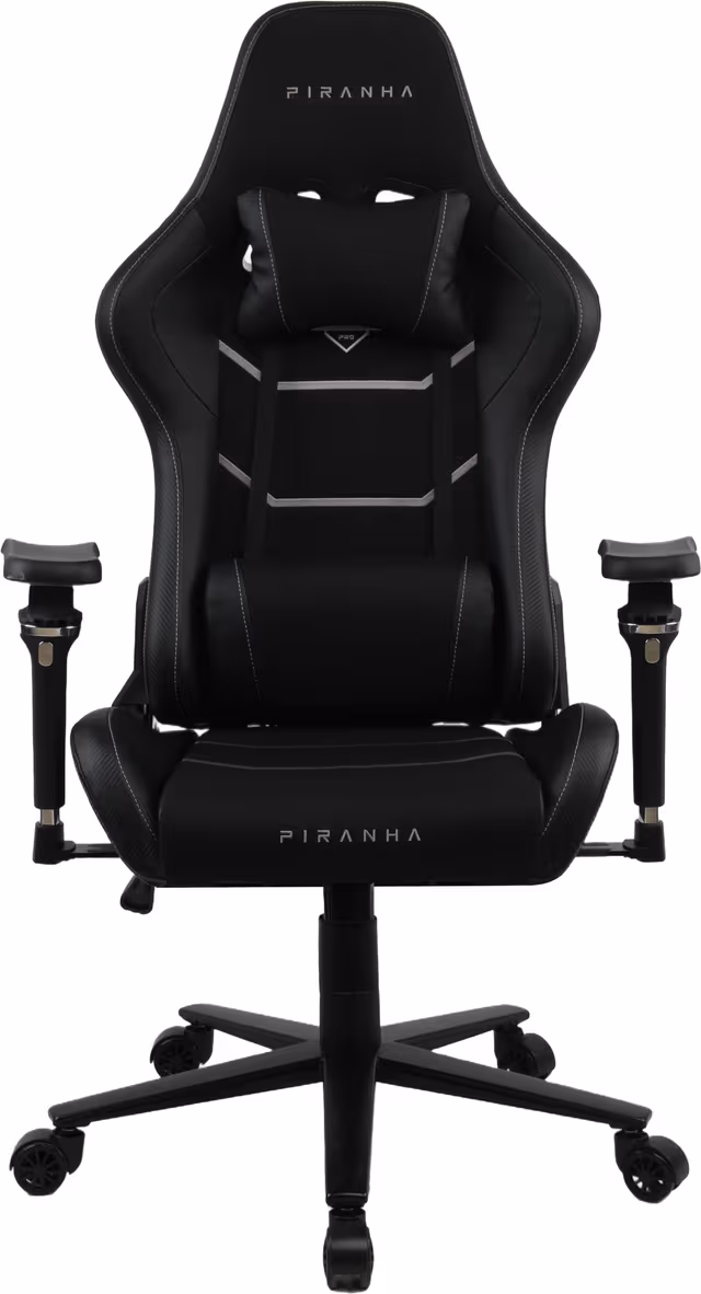 Piranha Defense Pro gamingstol (svart)