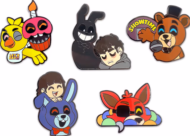 YouTooz Five Nights At Freddy's pin-set
