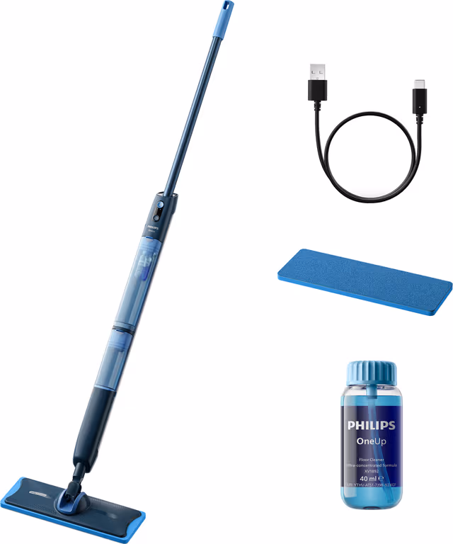 Philips Skaftdammsugare OneUp 5000 Series XV5113 - electric mop - cordless - stick