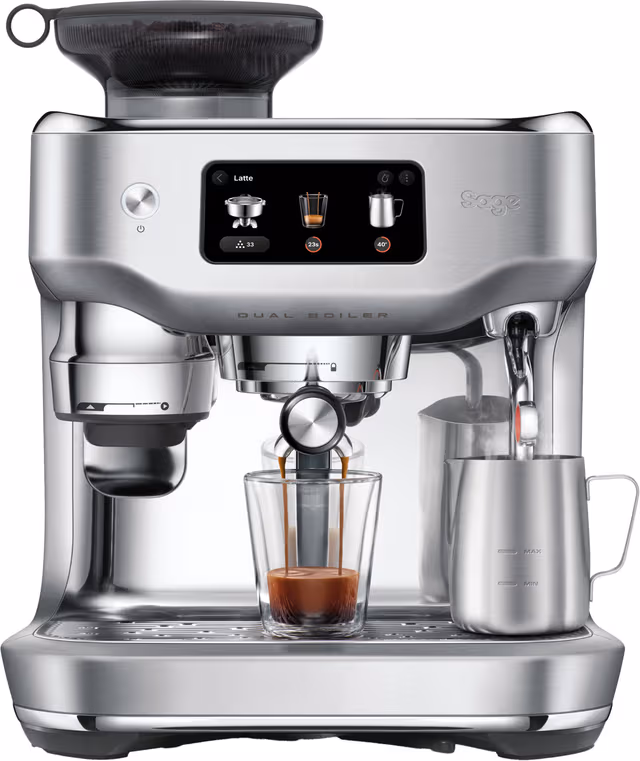 Sage Oracle Dual Boiler Helautomatisk Kaffemaskin SES995BSS