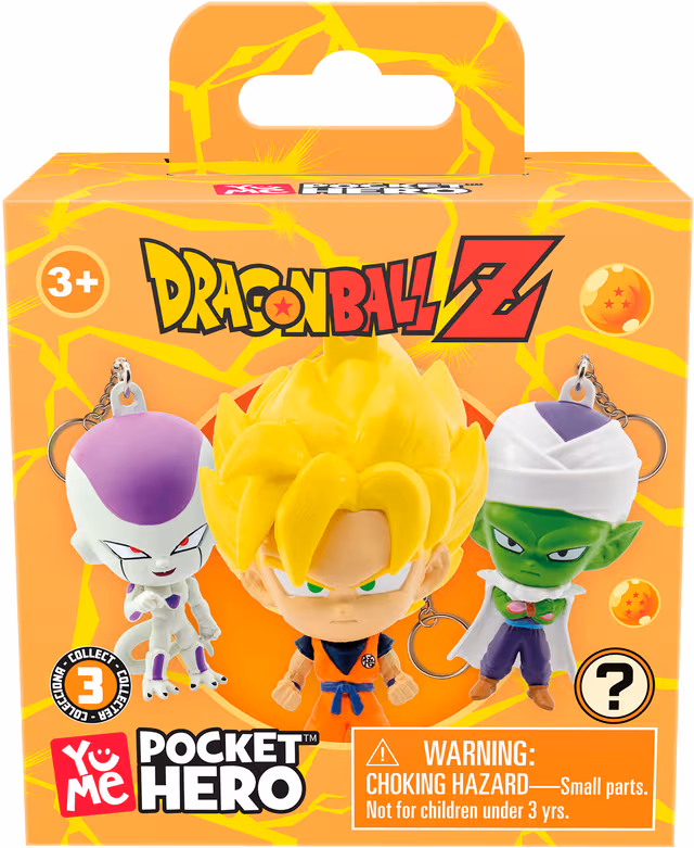 YuMe Dragonball Z Pocket Hero Blind Box nyckelring