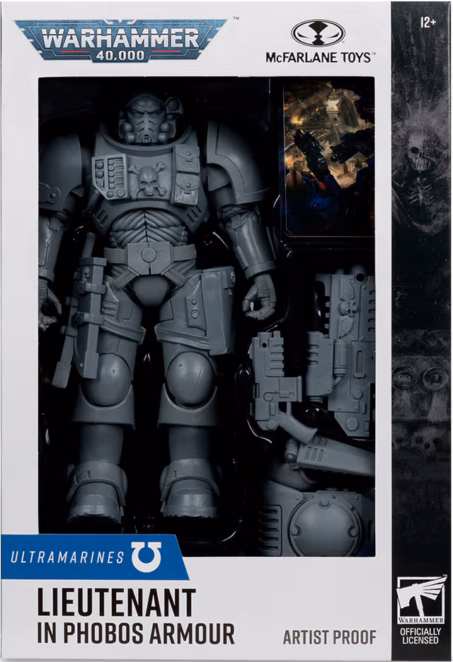 McFarlane - oys - Warhammer 40.000 Lieutenant in Phobos Armour (Ultramarines) - Figur