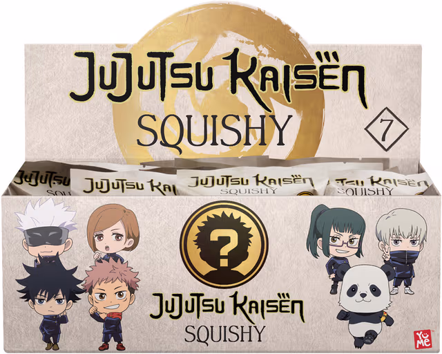 YuMe Jujutsu Kaisen Squish Hero Blind Box actionfigur