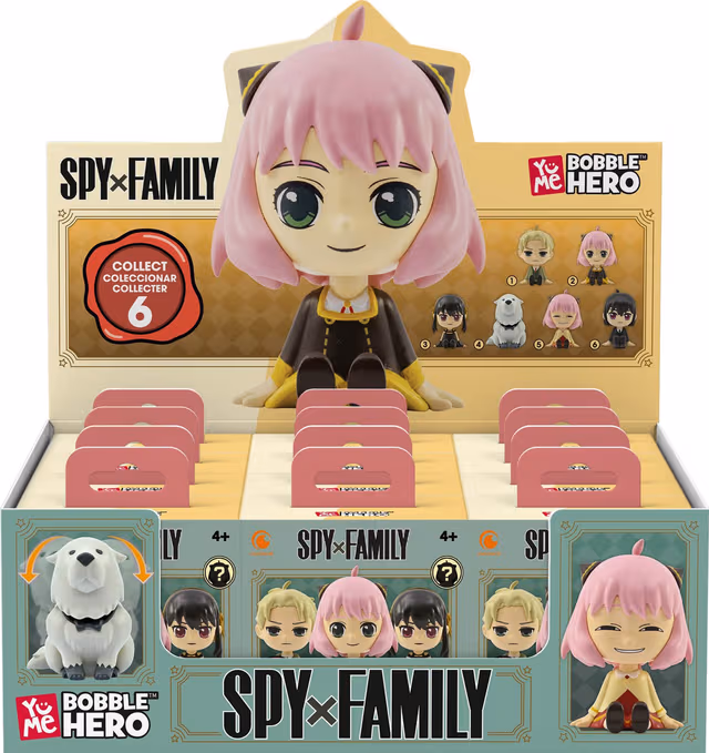 YuMe Spy x Family Bobble Hero Blindbox actionfigur