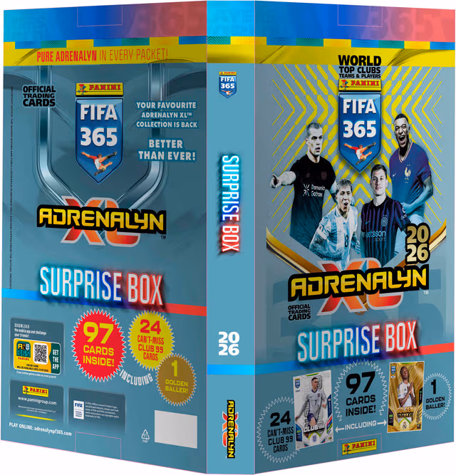 Panini FIFA 365 AdrenXL 2026 adventskalender