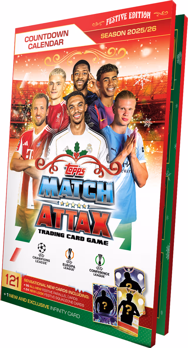 Topps Match Attax Champions League adventskalender