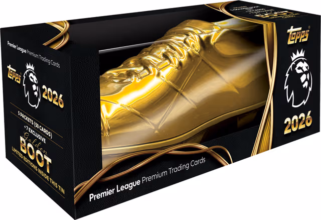 Topps Premier League samlarkort (Golden Boot Tin W2)