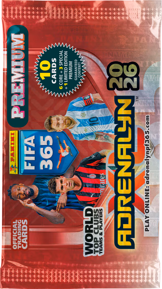 Panini FIFA 365 AdrenXL 2026 Premium boosterpaket