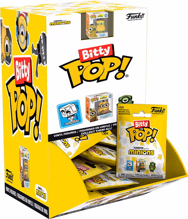 Funko Bitty POP Minions blindbox actionfigur