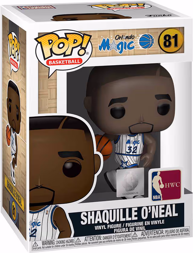 Funko NBA-actionfigur (Shaquille O'Neal)