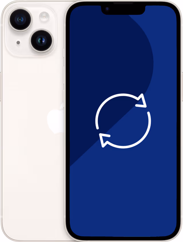 Begagnad iPhone 14 – 5G smartphone 128GB Starlight