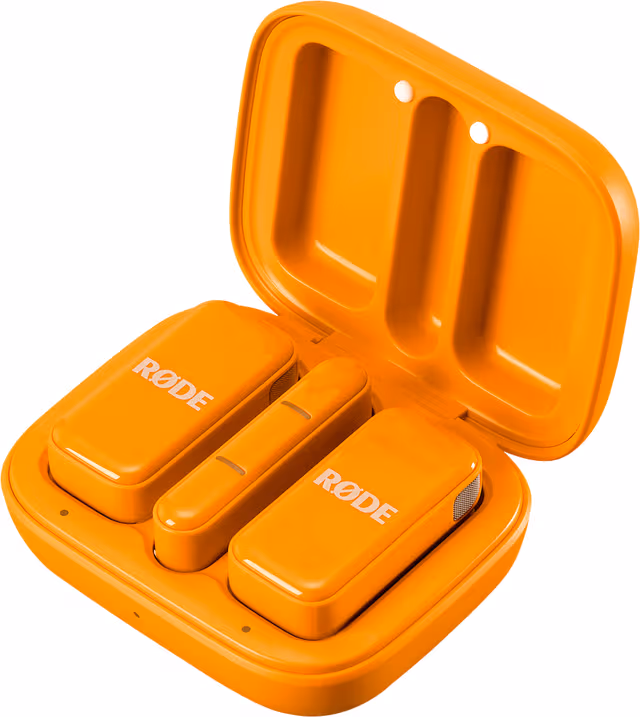 RØDE Wireless Micro mikrofoner och mottagarset (orange)