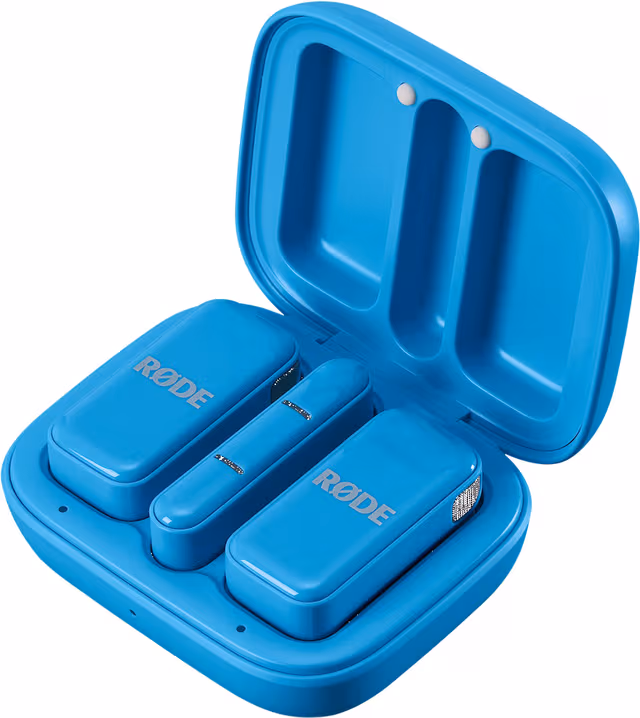 RØDE Wireless Micro mikrofoner och mottagarset (blå)