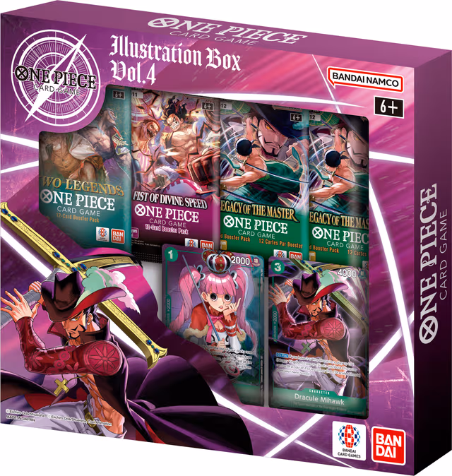 One Piece Illustration Box Vol 4 samlarkortspel