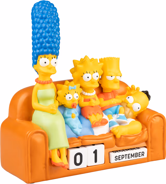 Grupo Erik The Simpsons 3D evighetskalender