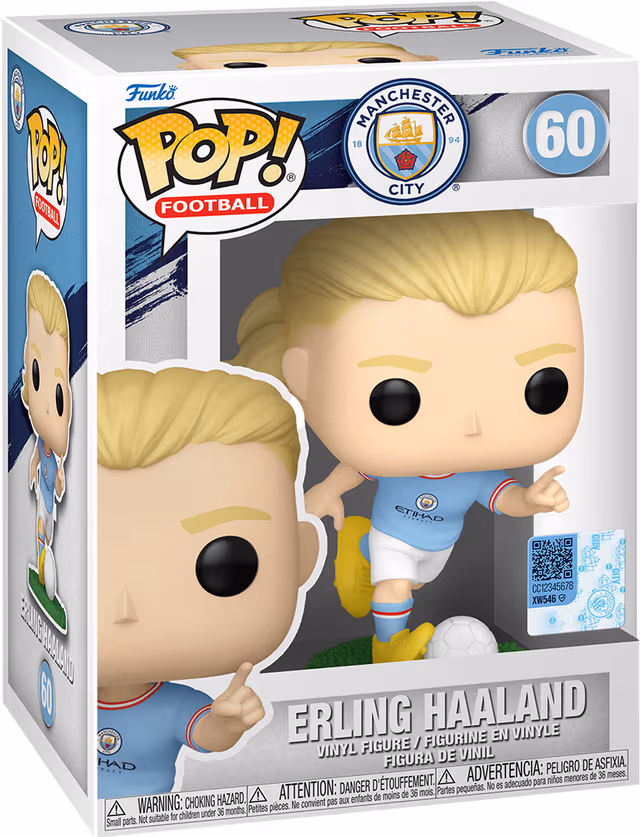 Funko! - POP Vinyl Football ManCity Erling Haaland - Figur