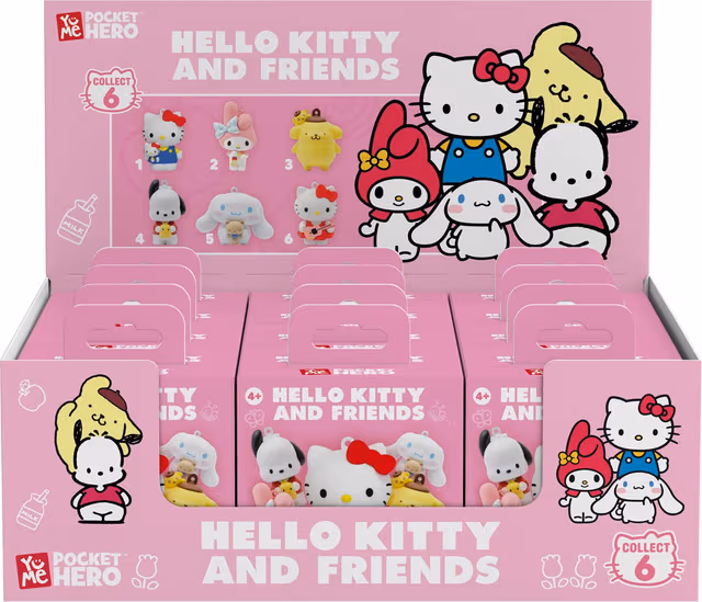 YuMe Pocket Hero Hello Kitty Blind Box actionfigur