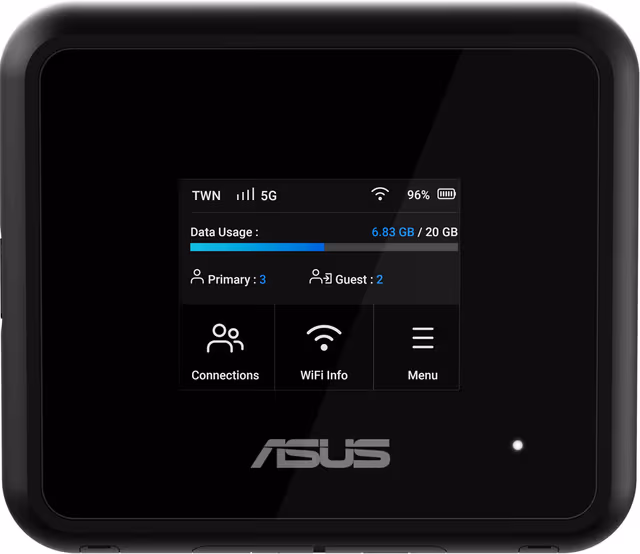 Asus 5G GO WF7/BE5800 mobil bredbandsrouter