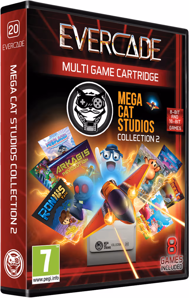 Mega Cat 2 Cartridge - Evercade