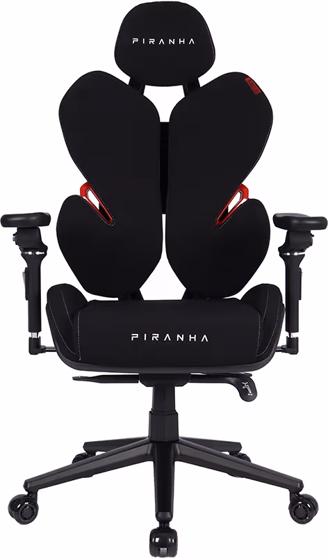 Piranha Nomics X1 gamingstol (svart/röd)