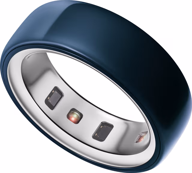 Oura Ring 4 Ceramic smart ring storlek 4 (Midnight)