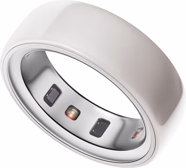 Oura Ring 4 Ceramic smart ring storlek 10 (Cloud)