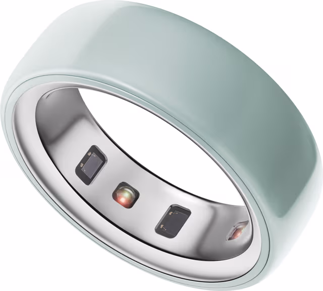 Oura Ring 4 Ceramic smart ring storlek 15 (Tide)