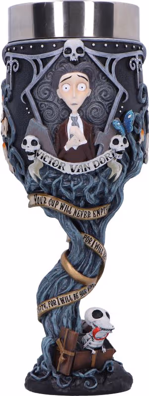 Nemesis Now Corpse Bride bägare ("Your Cup Will Never Empty"")