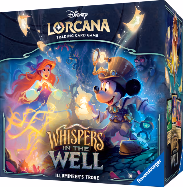 Disney Lorcana Viskningar i brunnen samlarkortset (Skattkammarpaket)