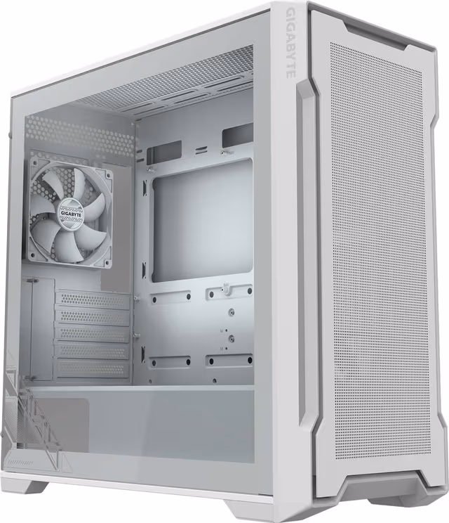 GIGABYTE C102 GLASS ICE - Chassi - Tower - Vit