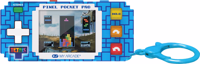 Min Arcade Pixel Pocket Pro Tetris bärbar spelkonsol