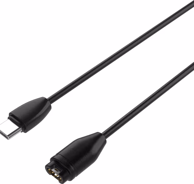 Fixed USB-C-laddkabel för Garmin smartklocka (2m)