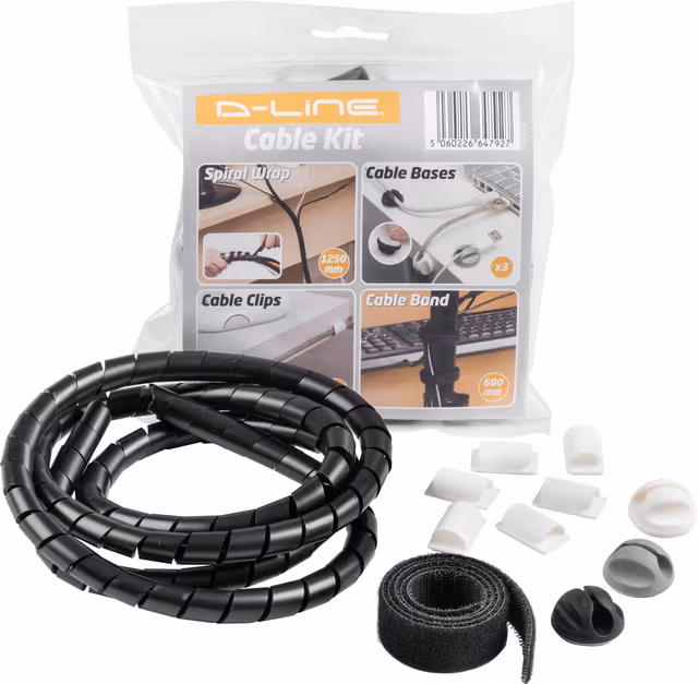 D-LINE Accessory Pack for Cable Black