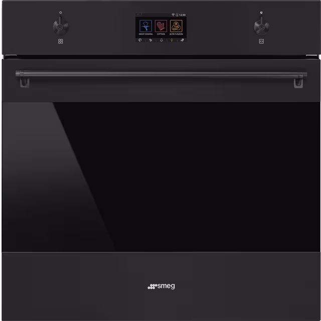 Smeg Serie Classic Inbyggnadsugn SO6303APN (svart)