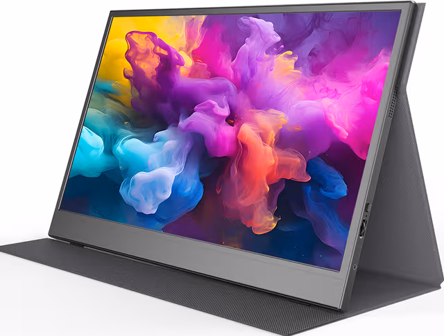 15.6" DENVER PMO-15604 - Bärbar skärm Full HD 1920x1080 - IPS - USB-C