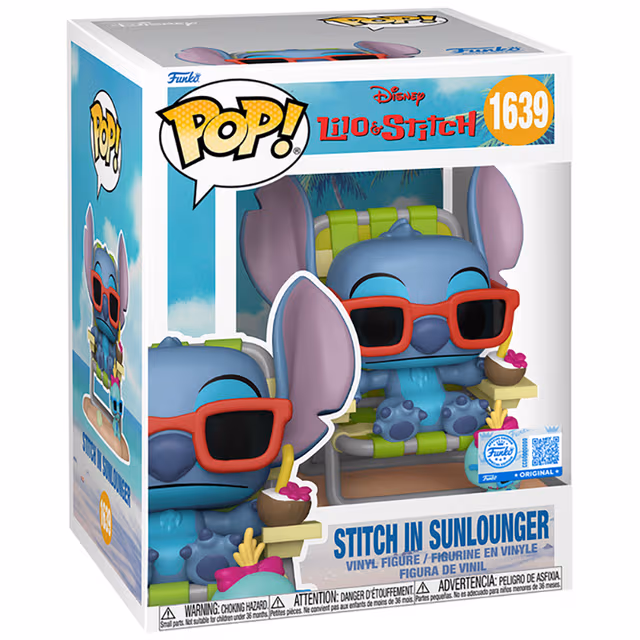 Funko! - Funko POP Premium Excl L&S Stitch Lounger