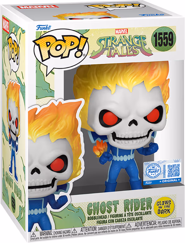 Funko POP Marvel Strange Tales actionfigur (Ghost Rider)