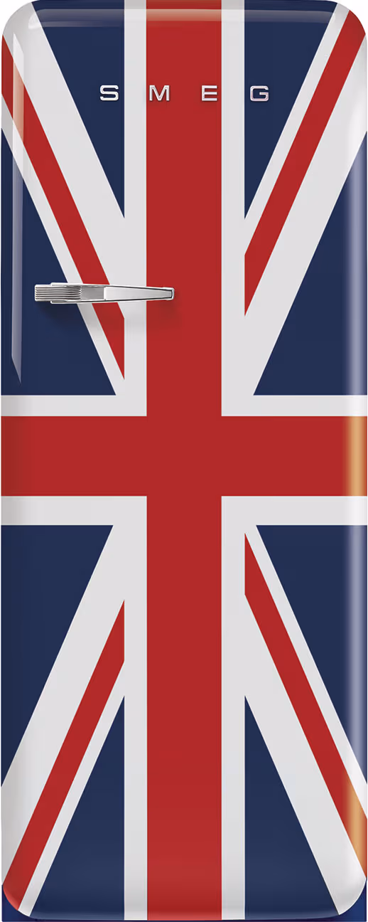 Smeg 50's Style Kombiskåp FAB28RDUJ6 (Union Jack)