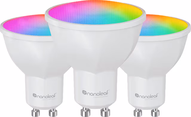 Nanoleaf Essentials Smart LED-lampa 5W GU10 (3-pack)
