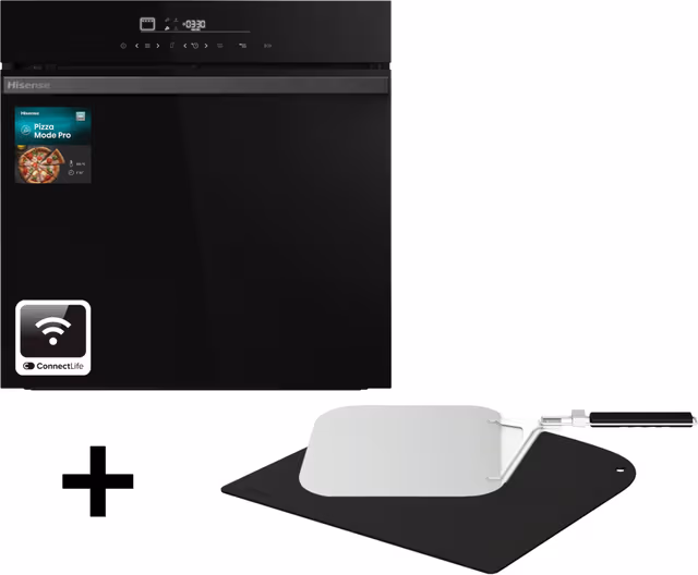 Hisense Inbyggnadsugn HO66F (svart)