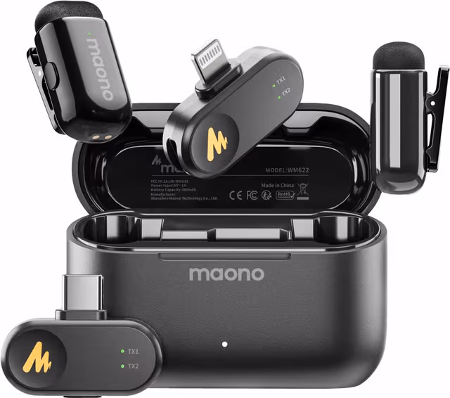 Maono PBC2 mini trådlös mikrofon
