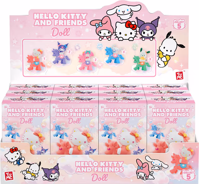 YuMe Hello Kitty Doll Unicorn Blind Box actionfigur