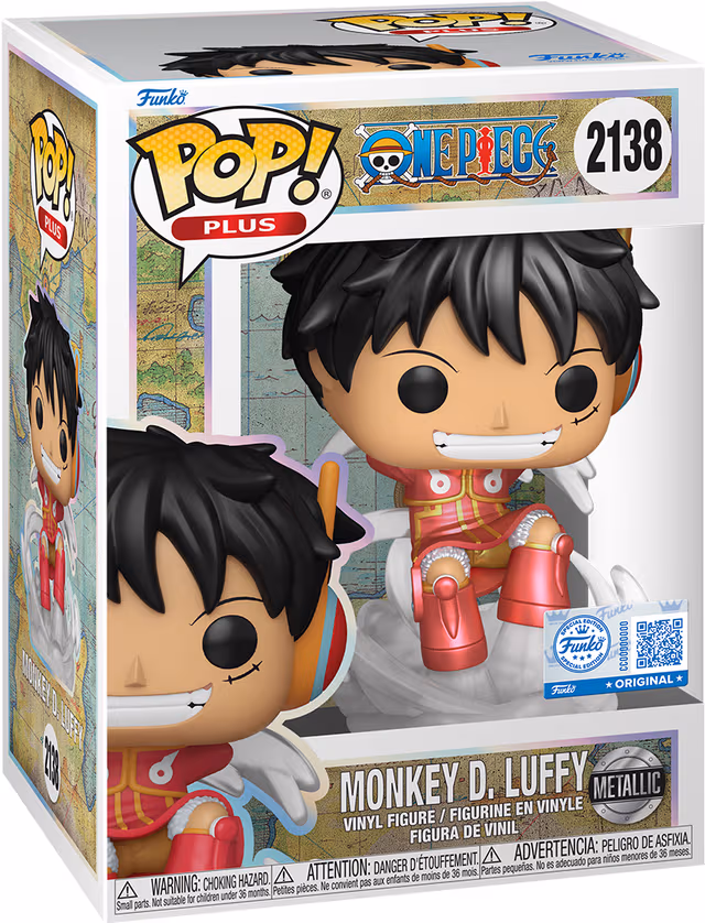 Funko! - Funko POP Vinyl Excl OPS12 Luffy
