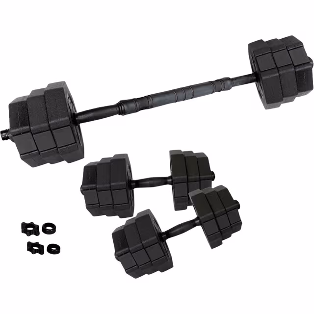 ASG 15kg Hexagon viktset (svart/svart)