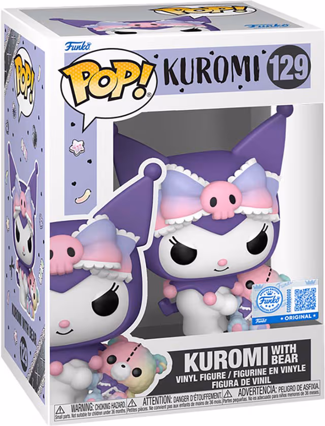 Funko! - Funko POP Vinyl Sario Kuromi w/ Bear