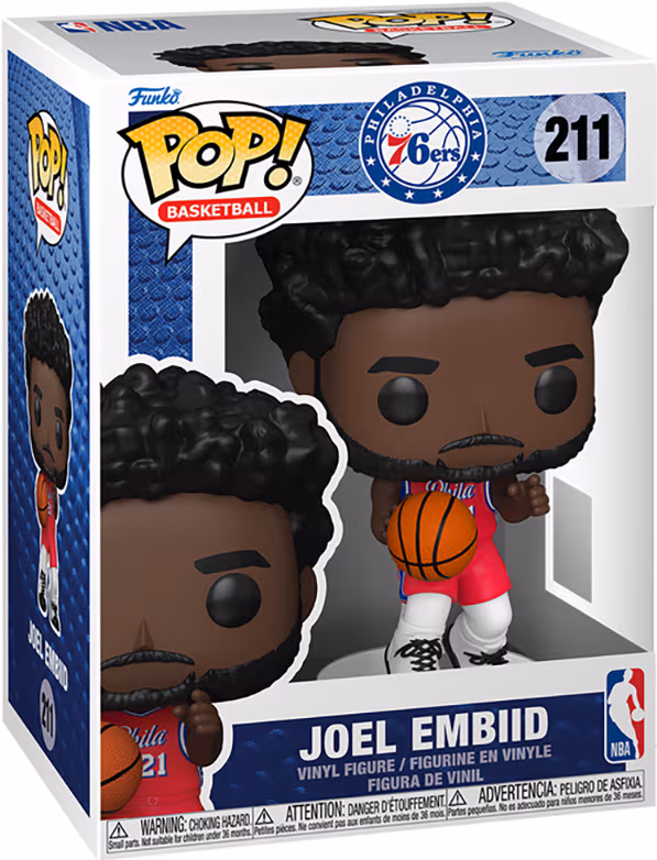 Funko POP 76ers actionfigur (Joel Embiid)